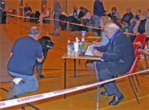 Picture of the Judges Table NNC Open Show 2005