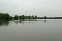 picture of second steward entering the water from the boat