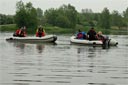 picture of boats approaching each other
